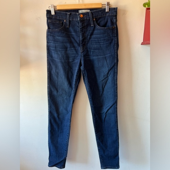 Madewell 10” High-Rise Skinny Jeans 29 GUC - Picture 1 of 9